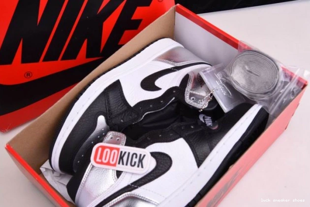 Rep LUCY HIGH WMNS CD0461-001 OG AIR SILVER JORDAN TOE 1 0722